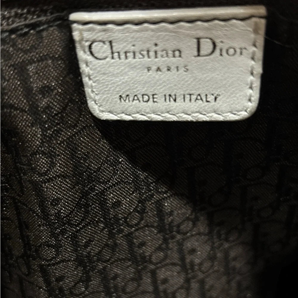 Christian Dior Quilted Single Flap Shoulder Bag – Vintage 2003, Made in Italy - Picture 3 of 16